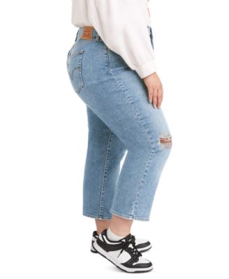 Wedgie Straight-Leg Jeans 