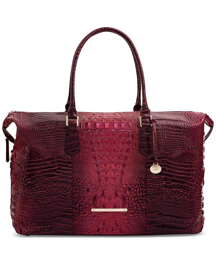 Brahmin best sale weekender red