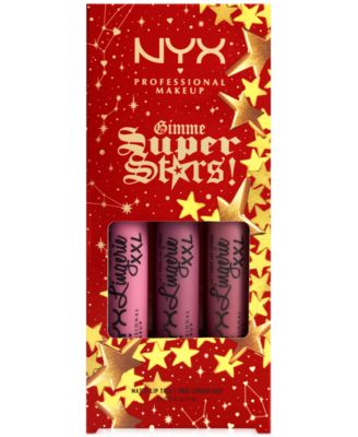 NYX Professional Makeup - 3-Pc. Gimme Super Stars! Lip Lingerie XXL Matte Lip Set
