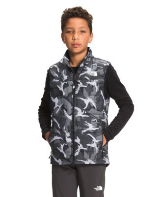 macys north face vest