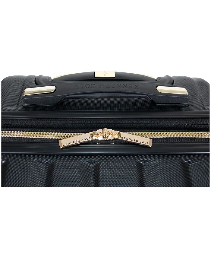 Cole Reaction Madison Square Hardside Chevron Expandable 2pc 20" Carry On Luggage
