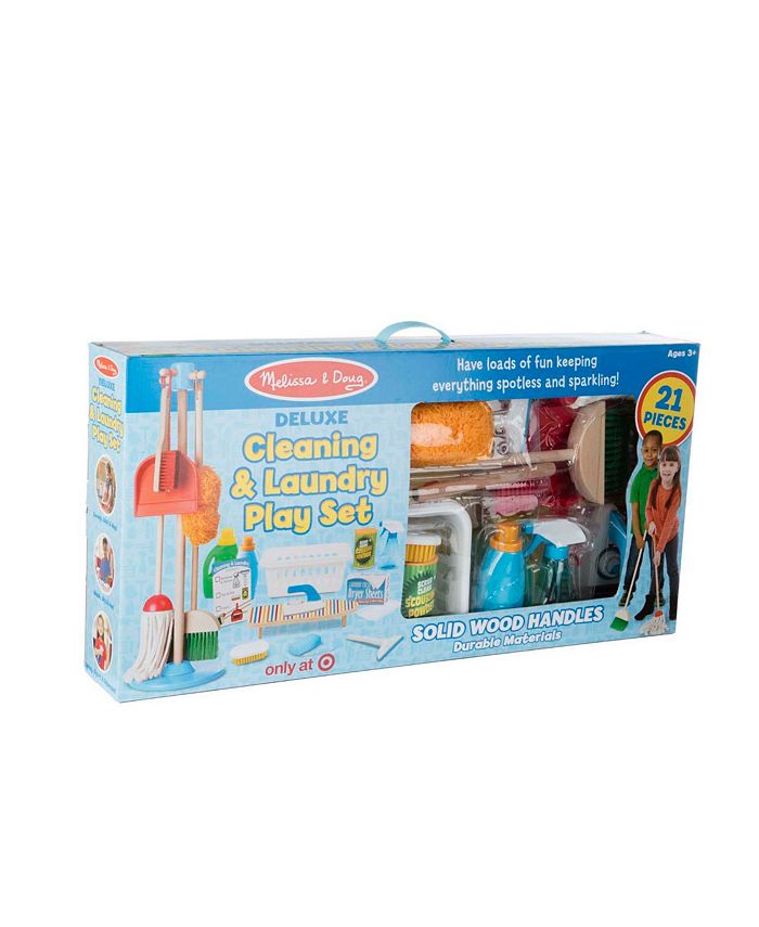 Melissa and doug 21 piece shop cleaning set