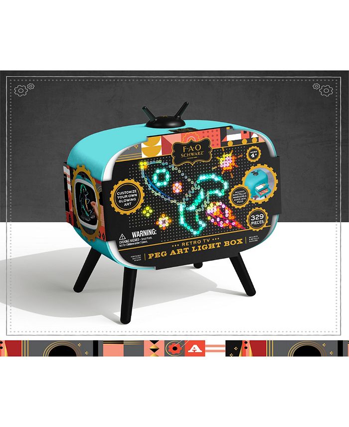FAO Schwarz Peg Light Art Box Macy's