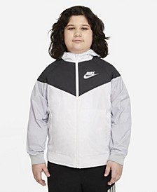 Big Boys Sportswear Windrunner Jacket, Extended Sizes