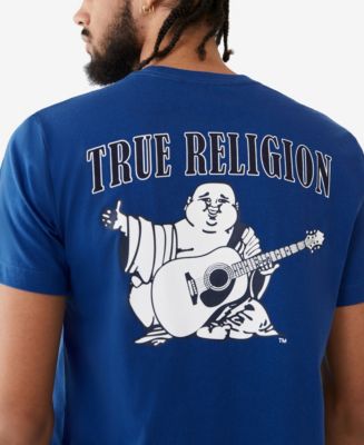 True Religion Men's Buddha Logo Crewneck Short Sleeve T-shirt - Macy's