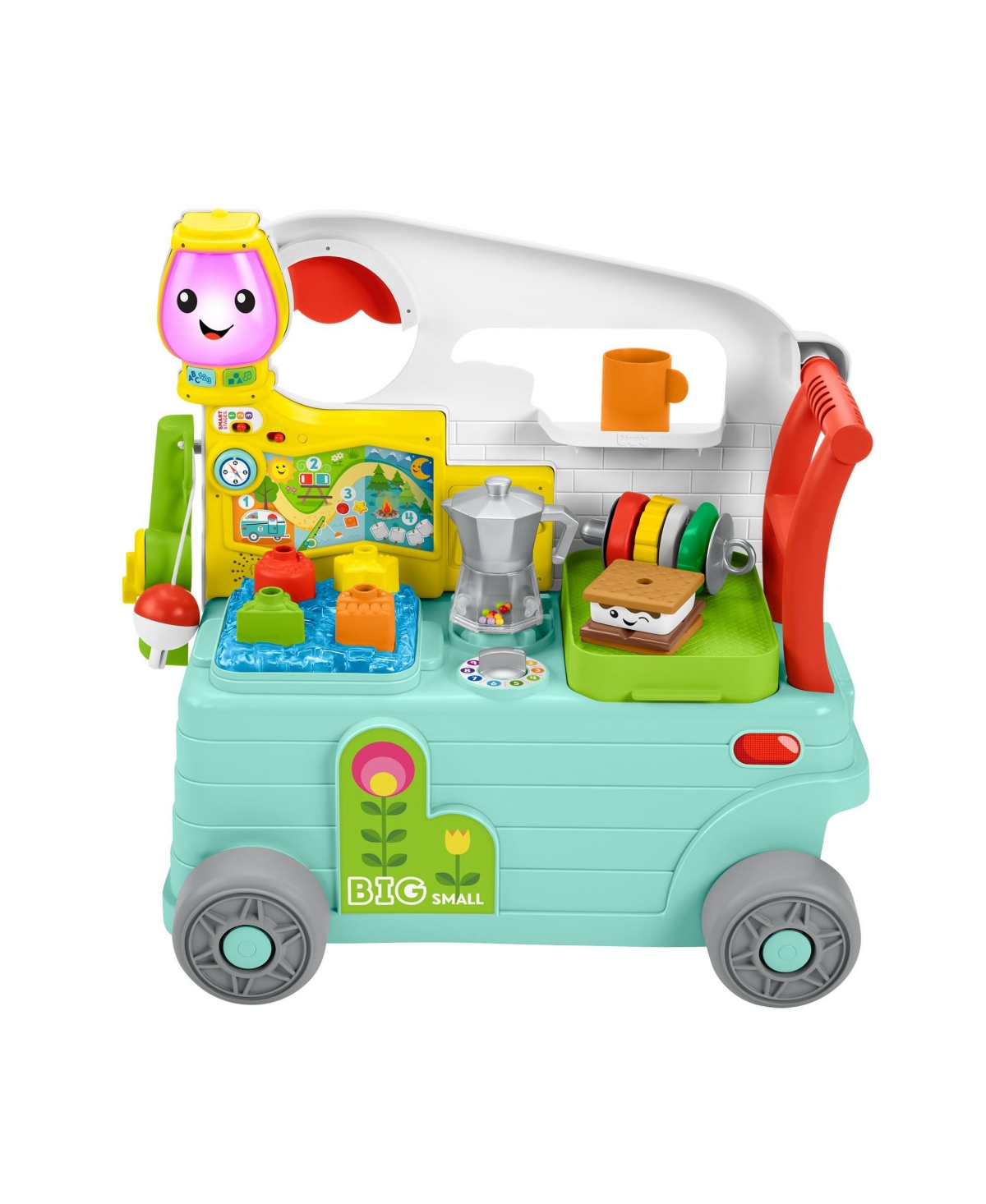 Fisher Price Kids' Fisher-price Laugh & Learn 3-in-1 On-the-go Camper In Multi