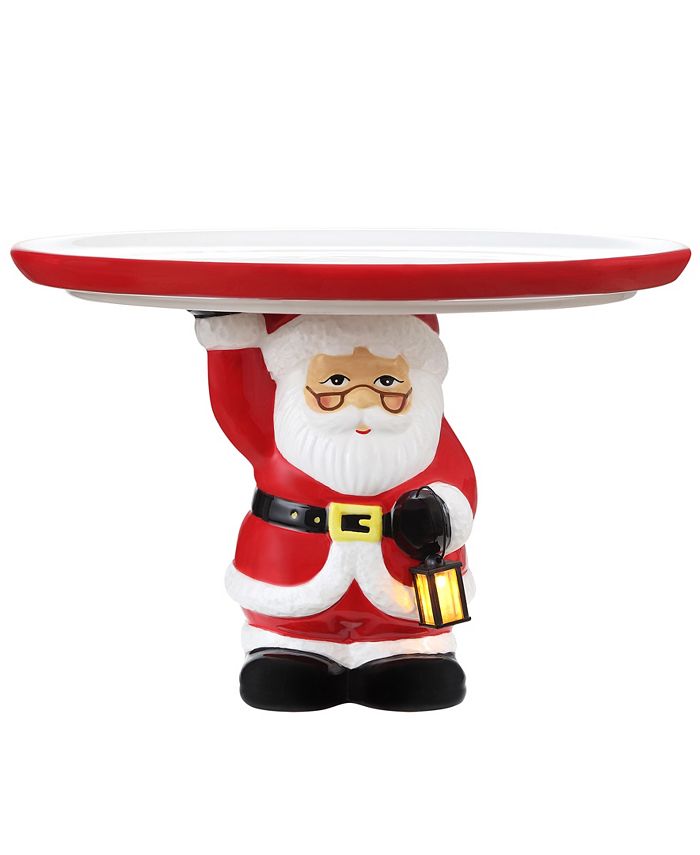 Mr. Christmas Nostalgic Figure Cake Plate Macy's