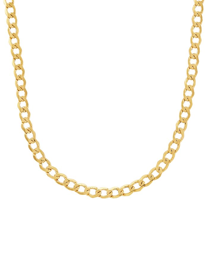 Details about   14K AUTHENTIC YELLOW GOLD ITALY CUBAN CURB LINK CHAIN NECKLACE 3MM 16~24 INCH 