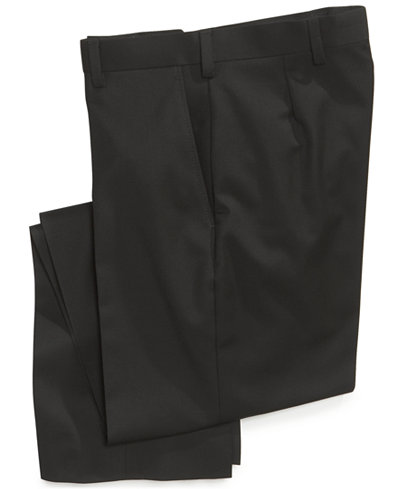 Lauren Ralph Lauren Boys' Solid Black Suiting Pants