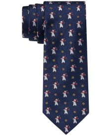 Men's Classic Polar Bear & Star Tie