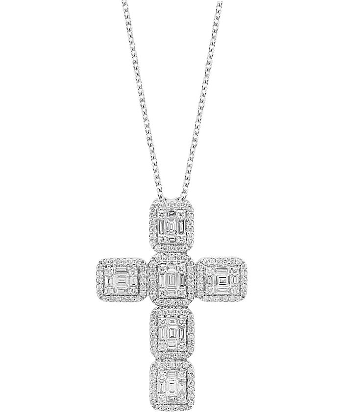 Effy diamond cross pendant outlet