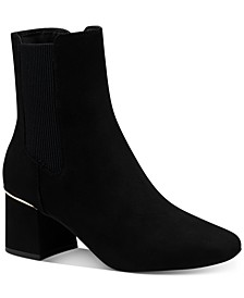 Women's Rockee Square-Toe Booties, Created for Macy's