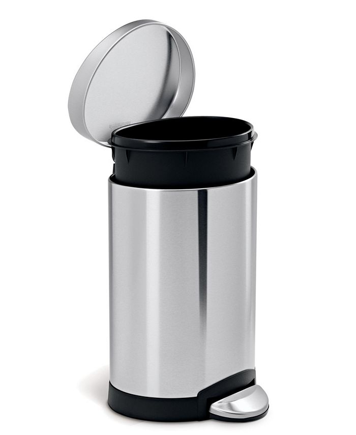 simplehuman Custom Fit Trash Can Liner B, 6 Liters / 1.6 Gallons, 30-Count  (Pack of 4)
