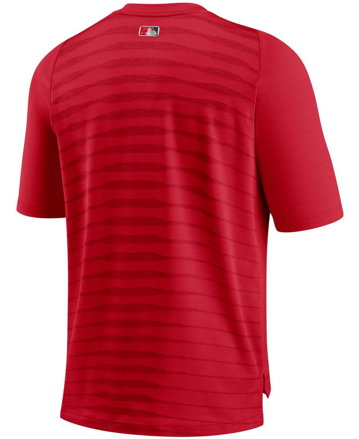 Men'sWashington Nationals Authentic Collection Pregame Performance V-Neck T-shirt - Red