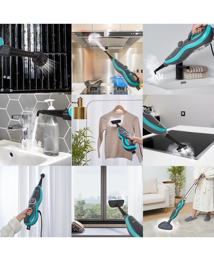 True & Tidy STM700 Clean It All Steam Mop & HandHeld Steam Cleaner