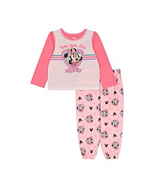 Minnie Mouse Toddler Girls 2- Piece Pajama Set