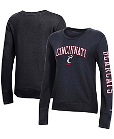 Women's Black Cincinnati Bearcats University 2.0 Fleece Sweatshirt
