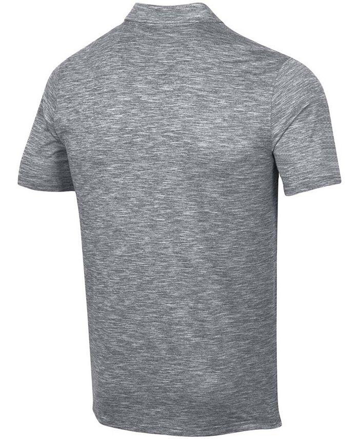 Champion Men's Gray LSU Tigers Micro Mesh Space-Dye Polo Shirt - Macy's