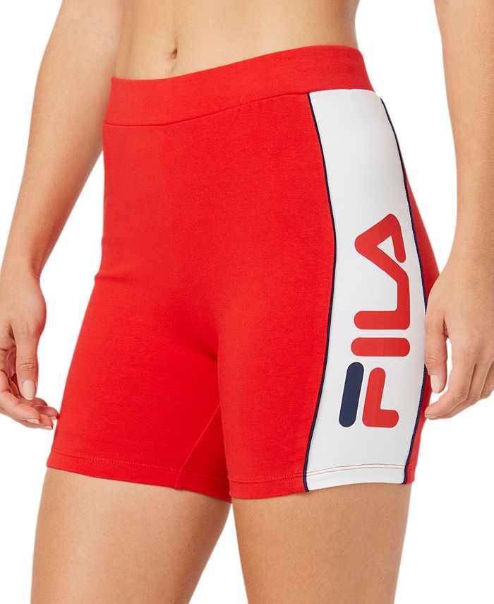 kleding stof Doorlaatbaarheid knuffel Fila Women's Davina Bike Shorts - Macy's