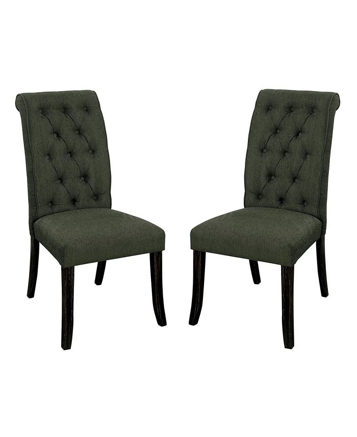 Furniture of America - Landon Side Chair (Set Of 2), Quick Ship