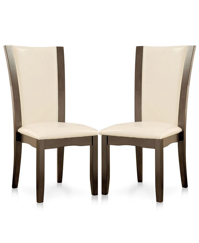 Two tone sales dining chairs