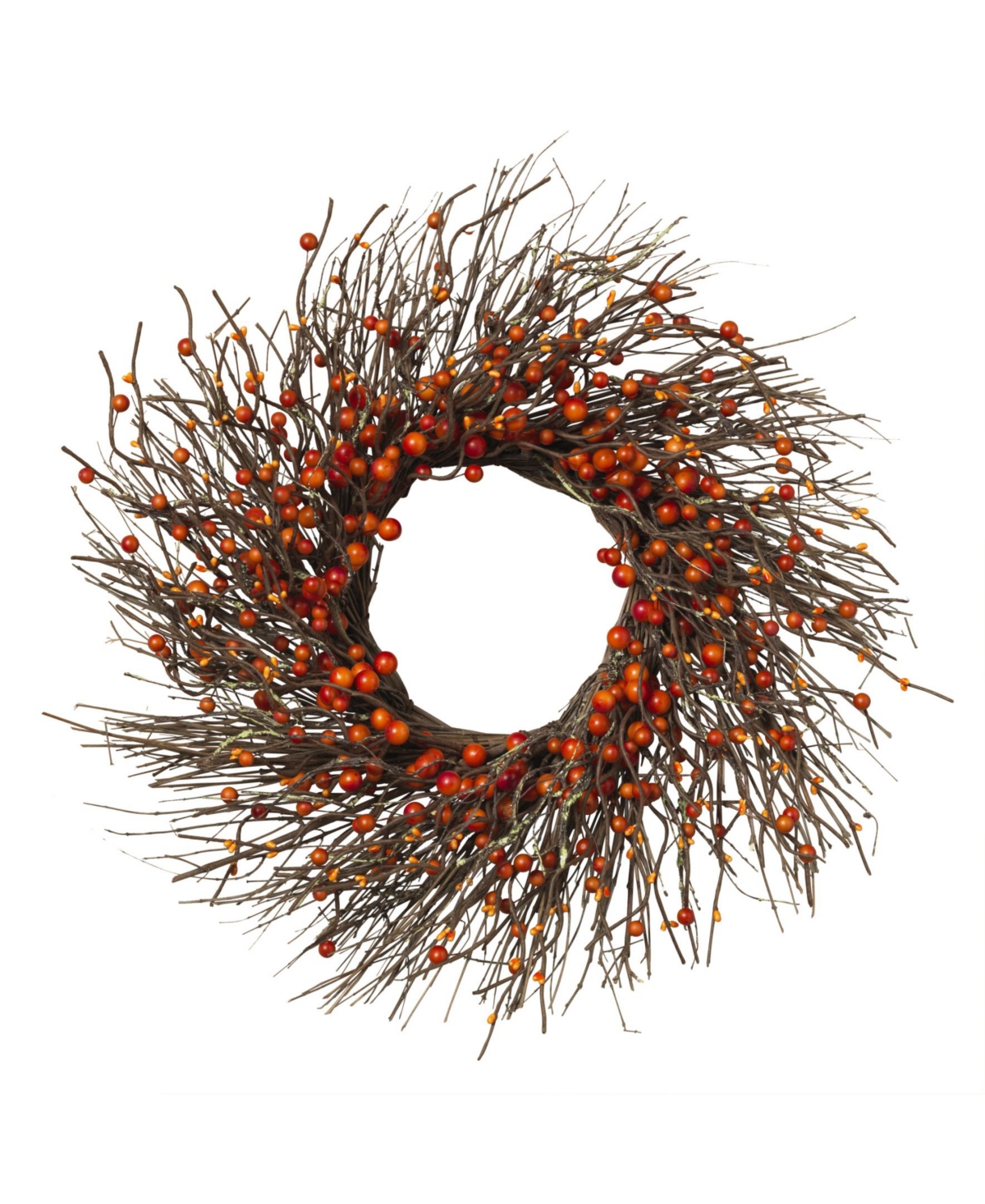 Gerson International Dried Twig and Fall Berries Wreath, 24
