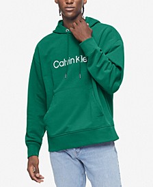 Men's Relaxed Fit Logo French Terry Hoodie