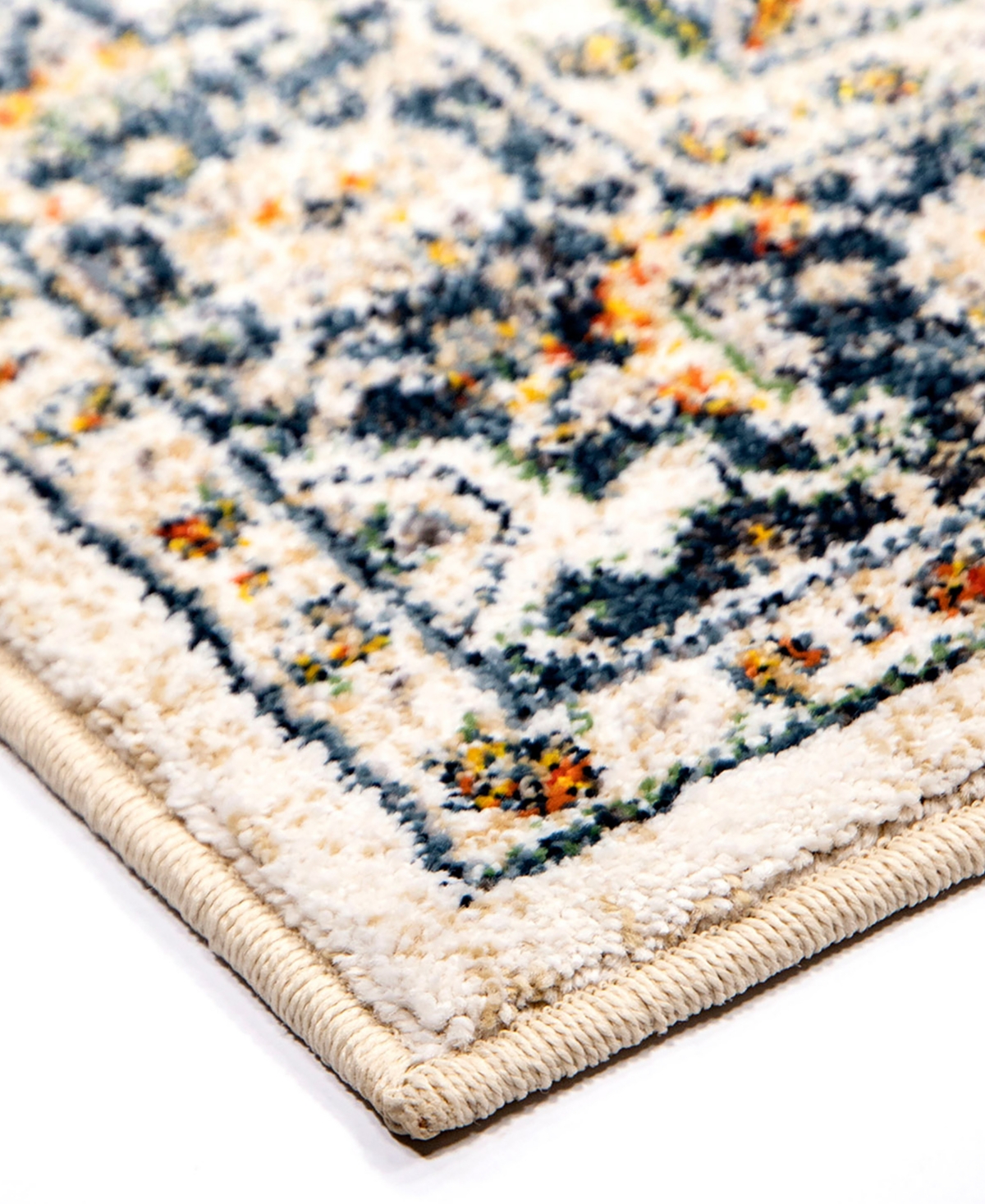 Orian Gemstones Heriz Distressed Area Rug