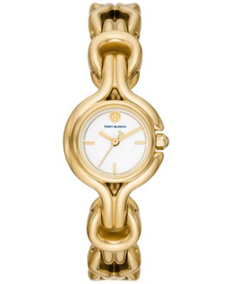 Tory Burch - Women's Gold Tone Stainless Steel Link Bracelet Watch 28mm