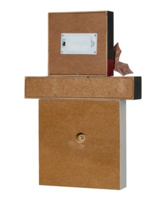 Wooden Christmas Snowman Countdown Calendar, 15"