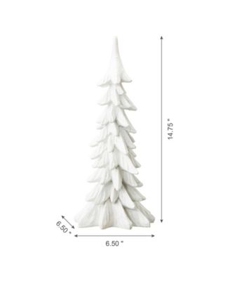 Resin Christmas Table Tree Decor, 14.75"