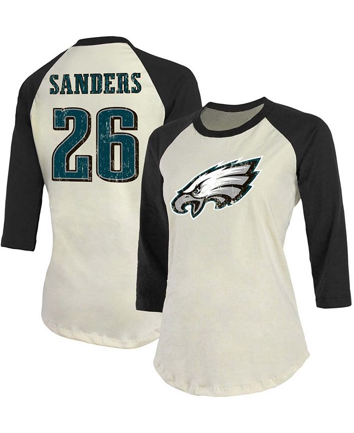 Youth Miles Sanders Black Philadelphia Eagles Replica Player Jersey