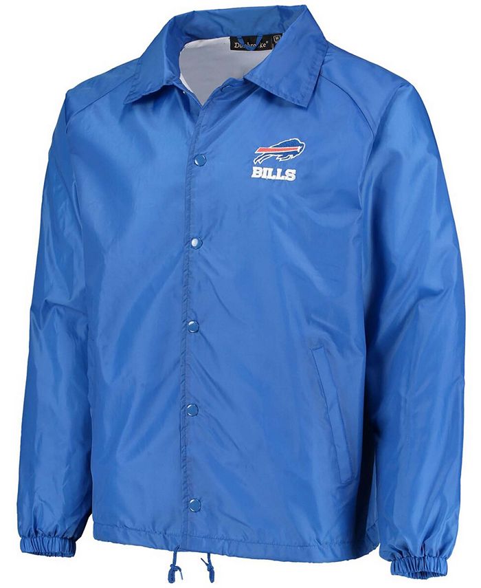 Dunbrooke Men's Royal Buffalo Bills Coaches Classic Raglan Full-Snap  Windbreaker Jacket - Macy's