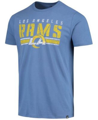 Men's Heathered Royal Los Angeles Rams Stripe Thru Franklin T-shirt