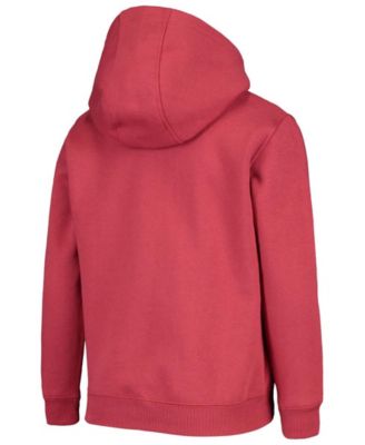 Big Boys Cardinal Arizona Cardinals Primary Team Logo Pullover Hoodie