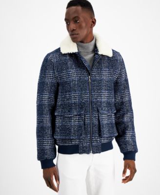 macys blue jacket