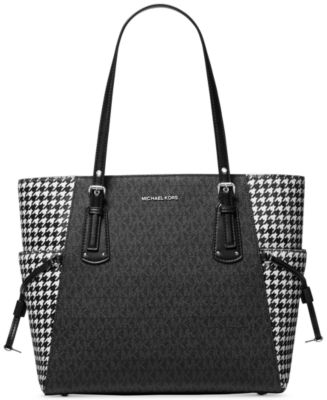 Michael kors wallet houndstooth sale