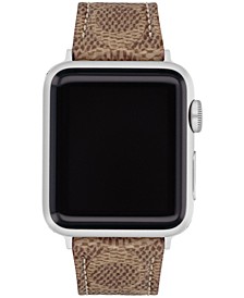 Brown Canvas Strap 38-40mm Apple Watch Band