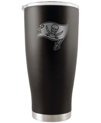 Black Tampa Bay Buccaneers 20 oz Etched Team Logo Tumbler - Macy's