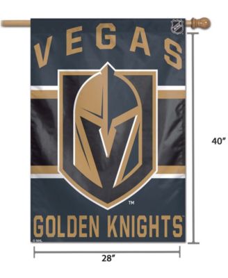 Multi Vegas Golden Knights 28" x 40" Wordmark Single-Sided Vertical Banner