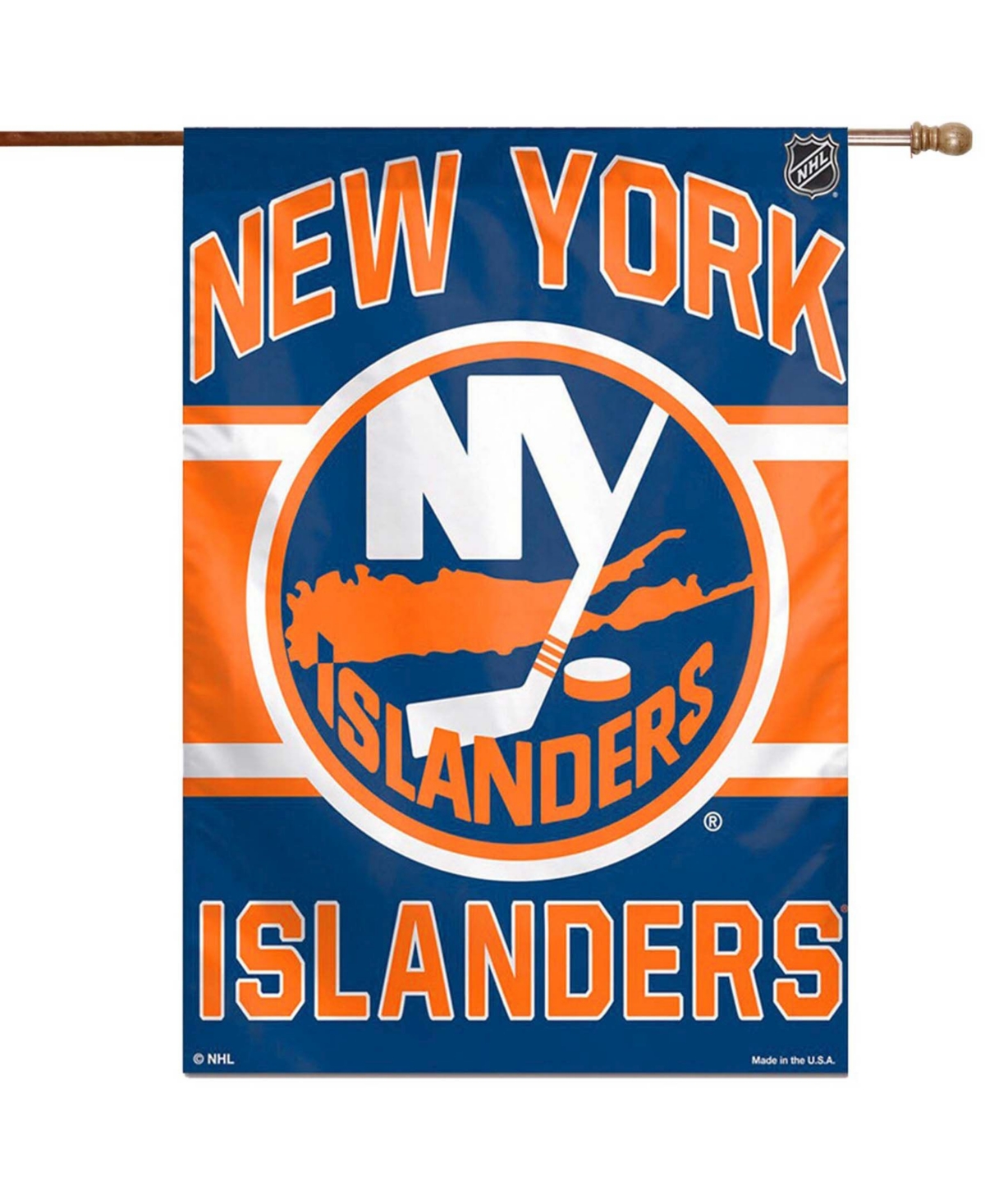 Multi New York Islanders 28" x 40" Primary Logo Single-Sided Vertical Banner - Multi