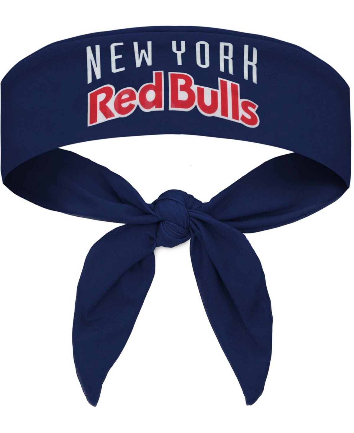 Navy New York Red Bulls Tie-Back Headband - Navy