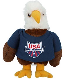 Brown USA Swimming Flockstar Stuffed Eagle