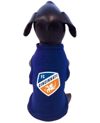 royal blue dog shirt