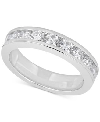 Macy's - Diamond Channel-Set Band (1-1/2 ct. t.w.) in 14k Gold