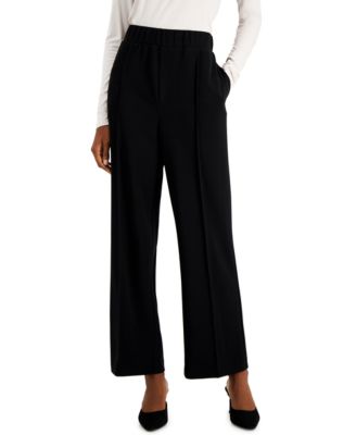 Alfani Pull-On Wide-Leg Pants, Created 