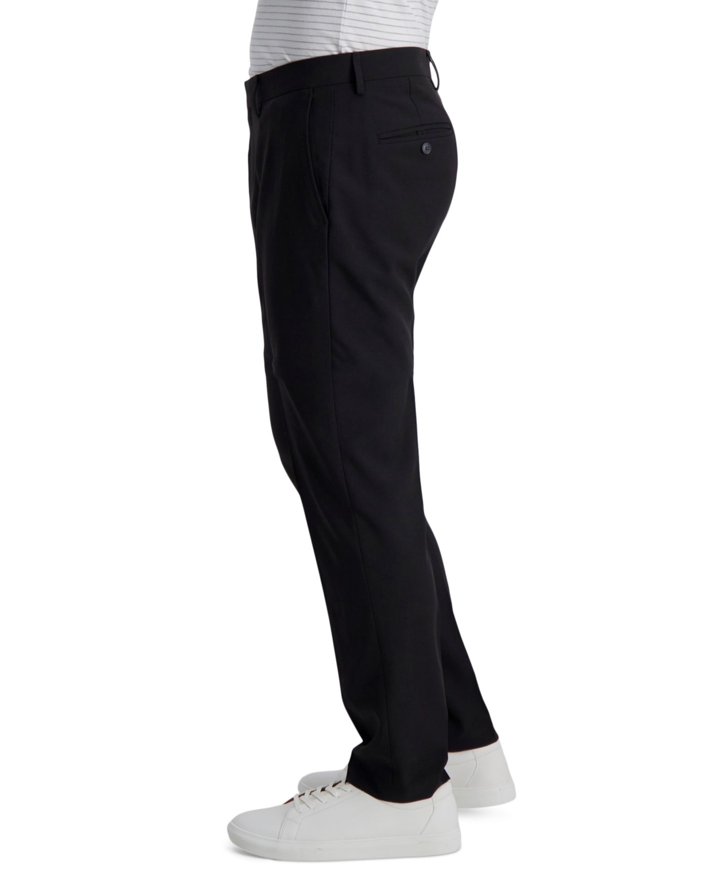 Мужские брюки Haggar Smart Wash® Slim Fit Suit Separates, цвет: Чёрный — фото 3