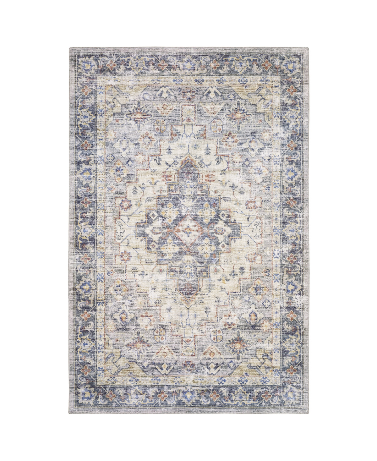 Jhb Design Colts Neck CN002 8'9in x 12' Area Rug - Blue