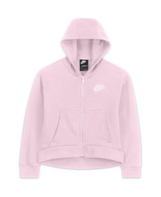 macy's pink nike hoodie