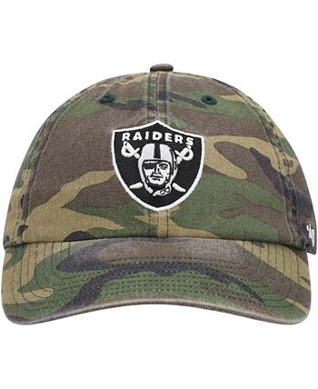 Las Vegas Raiders Men’s 47 Brand Clean Up Adjustable Hat